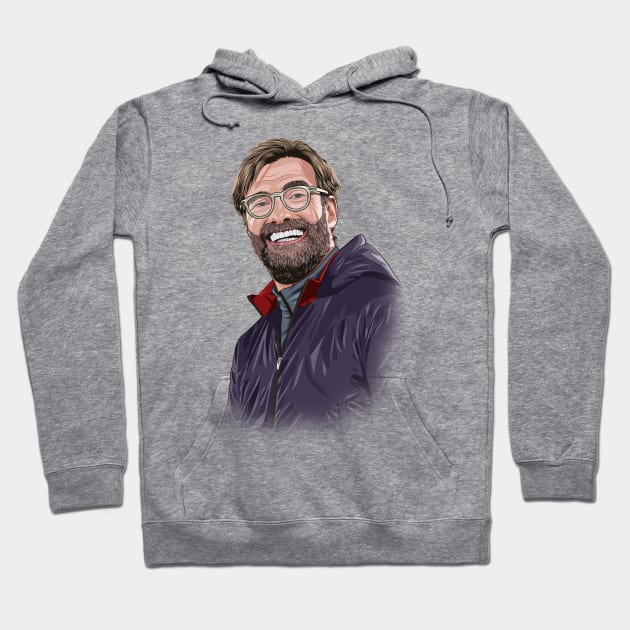 Jürgen Klopp Hoodie by Ades_194